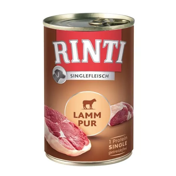 Rinti 400g Singlefl. Lamm Pur Dose